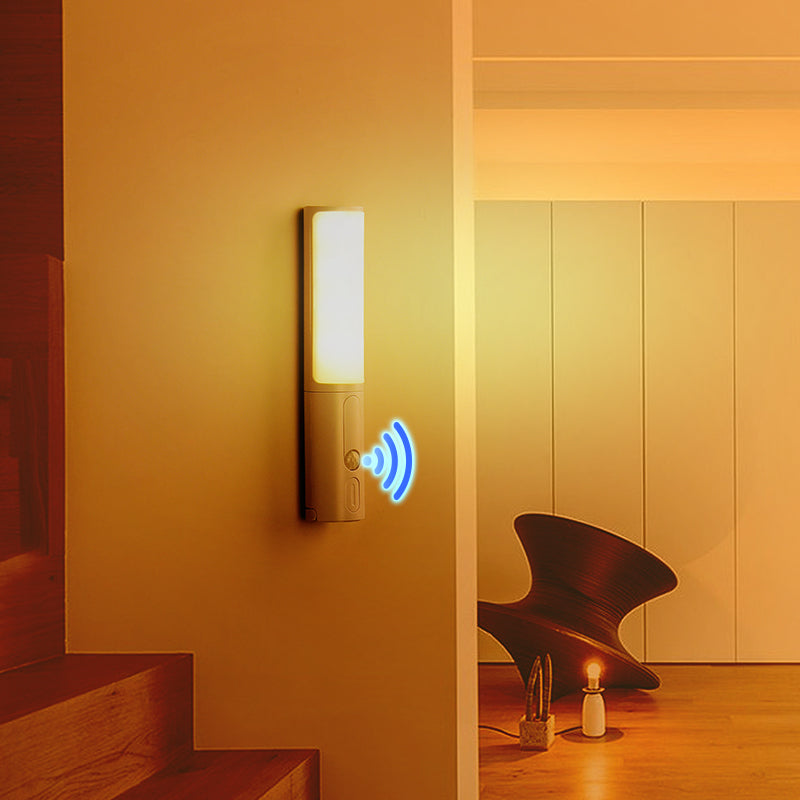 Luz de Guía Áurea – Sistema de Seguridad Nocturna con Giro 360°